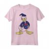 HapTiger Donald Duck Traditional Angry Pose Portrait Maglietta - Officially Licensed Disney Apparel for Collectors - Unique Angry Duck Shirt