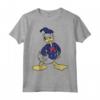 HapTiger Donald Duck Traditional Angry Pose Portrait Maglietta - Officially Licensed Disney Apparel for Collectors - Unique Angry Duck Shirt