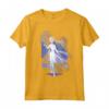 HapTiger Frozen 2 Snow Queen Elsa Maglietta - Official Disney T-Shirt for Girls, Boys, Men, and Women