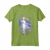 HapTiger Frozen 2 Snow Queen Elsa Maglietta - Official Disney T-Shirt for Girls, Boys, Men, and Women