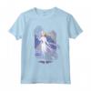 HapTiger Frozen 2 Snow Queen Elsa Maglietta - Official Disney T-Shirt for Girls, Boys, Men, and Women