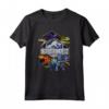 Jurassic World Octagon Dinos and Hybrids Maglietta - Officially Licensed Apparel for Fans of the Movie
