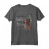 HapTiger Lady and the Tramp Vintage Portrait Maglietta - Officially Licensed Disney Apparel for Collectors
