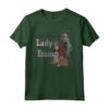 HapTiger Lady and the Tramp Vintage Portrait Maglietta - Officially Licensed Disney Apparel for Collectors
