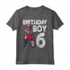 Cool Motocross MX 6° Compleanno Graphic Art - Felpa per Bambini di 6 Anni - Ideale per Feste a Tema Dirt Bike