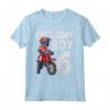 Cool Motocross MX 6° Compleanno Graphic Art - Felpa per Bambini di 6 Anni - Ideale per Feste a Tema Dirt Bike
