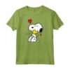 HapTiger Valentine Snoopy e Woodstock - Un Sacco di Amore Maglietta - Licenza Ufficiale - Ideale per San Valentino