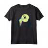 HapTiger The Extra-Terrestrial Rainbow Bike Trail Sketch Maglietta - Officially Licensed Apparel for E.T. Fans - Phone Home in Style