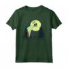 HapTiger The Extra-Terrestrial Rainbow Bike Trail Sketch Maglietta - Officially Licensed Apparel for E.T. Fans - Phone Home in Style