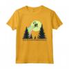 HapTiger The Extra-Terrestrial Rainbow Bike Trail Sketch Maglietta - Officially Licensed Apparel for E.T. Fans - Phone Home in Style