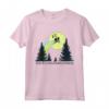 HapTiger The Extra-Terrestrial Rainbow Bike Trail Sketch Maglietta - Officially Licensed Apparel for E.T. Fans - Phone Home in Style
