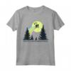 HapTiger The Extra-Terrestrial Rainbow Bike Trail Sketch Maglietta - Officially Licensed Apparel for E.T. Fans - Phone Home in Style
