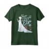 HapTiger Frozen Elsa Shine Bright On My 4th Birthday Maglietta - Officially Licensed Apparel for Disney Princess Fans