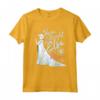 HapTiger Frozen Elsa Shine Bright On My 4th Birthday Maglietta - Officially Licensed Apparel for Disney Princess Fans