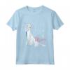 HapTiger Frozen Elsa Shine Bright On My 4th Birthday Maglietta - Officially Licensed Apparel for Disney Princess Fans