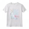 HapTiger Frozen Elsa Shine Bright On My 4th Birthday Maglietta - Officially Licensed Apparel for Disney Princess Fans