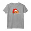 Chow Chow Cane Natale - Maglietta divertente per amanti dei cani Chow Chow - Abbigliamento festivo Babbo Natale
