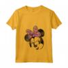 HapTiger Mickey And Friends Minnie Mouse Big Face Maglietta con Collo a V - Maglietta Ufficiale Disney - Acquista Online