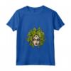 Donna Medusa Dea Greca Serpenti - Maglietta mitologia greca Gotico - Collo a V