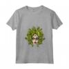 Donna Medusa Dea Greca Serpenti - Maglietta mitologia greca Gotico - Collo a V