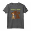 HapTiger Treehouse of Horror Dracula Burns and Bart T-Shirt - Official Merchandise for Halloween - Men, Women, Girls, Boys