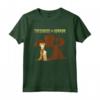 HapTiger Treehouse of Horror Dracula Burns and Bart T-Shirt - Official Merchandise for Halloween - Men, Women, Girls, Boys