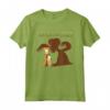 HapTiger Treehouse of Horror Dracula Burns and Bart T-Shirt - Official Merchandise for Halloween - Men, Women, Girls, Boys
