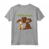 HapTiger Treehouse of Horror Dracula Burns and Bart T-Shirt - Official Merchandise for Halloween - Men, Women, Girls, Boys