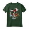 HapTiger Peter Pan Group Shot Faded Portrait Maglietta - Officially Licensed Disney Tee - Never Grow Up Design
