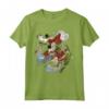 HapTiger Peter Pan Group Shot Faded Portrait Maglietta - Officially Licensed Disney Tee - Never Grow Up Design