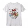 HapTiger Peter Pan Group Shot Faded Portrait Maglietta - Officially Licensed Disney Tee - Never Grow Up Design