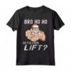 Fratello, come fai a sollevare? Babbo Natale Gym Tatuato Maglietta - Regalo divertente per gli amanti del fitness - Acquista online