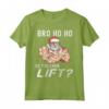 Fratello, come fai a sollevare? Babbo Natale Gym Tatuato Maglietta - Regalo divertente per gli amanti del fitness - Acquista online