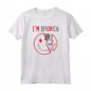 I'm Ok I'm Broken Invisible Illness - Cool Greyed Out T-shirt for Mental Health Awareness - Great Gift for Men and Women