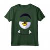 Simpatico Costume da Mostro Spaventoso di Halloween per Maglietta - Ideale per Bambini e Bambine dell'Asilo - Regalo Divertente per Halloween