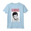 HapTiger Black And White Portrait Red Text Maglietta - Officially Licensed Apparel for Fans - Unique Design