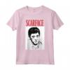 HapTiger Black And White Portrait Red Text Maglietta - Officially Licensed Apparel for Fans - Unique Design