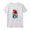 HapTiger The Little Mermaid Ariel's Song Music Notes Maglietta - Officially Licensed Apparel for Disney Fans