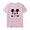 HapTiger Mickey Mouse Laughing - Officially Licensed Cartoon Character T-shirt for Kids - Authentic Disney Apparel