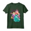 HapTiger Princess Ariel Rapunzel and Aurora Holiday Maglietta - Official Disney Merchandise - Dare to Dream with Princess Tee Shirt for Men, Women, Boys, and Girls
