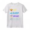 Mangia Dormi Anime Ripeti Ramen - Design Kawaii Maglietta Manga Giapponese per Otaku
