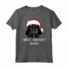 Star Wars Darth Vader Dark List Santa Christmas Maglietta - Officially Licensed Apparel - Perfect Holiday Gift 15STRW317