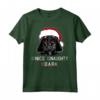 Star Wars Darth Vader Dark List Santa Christmas Maglietta - Officially Licensed Apparel - Perfect Holiday Gift 15STRW317