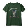 HapTiger Lion King Rafiki Chill Out Meditation Maglietta - Official Licensed Apparel for Fans - Unique Disney Tee