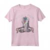HapTiger Lion King Rafiki Chill Out Meditation Maglietta - Official Licensed Apparel for Fans - Unique Disney Tee