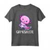 Gamesalotl Axolotl Cute Playing Video Game Maglietta - Funny Tee for Gamers - Perfect Gift for Birthday or Christmas
