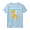 HapTiger Lion King Hakuna Matata Simba Artsy Background Maglietta - Officially Licensed Apparel for Disney Fans