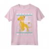 HapTiger Lion King Hakuna Matata Simba Artsy Background Maglietta - Officially Licensed Apparel for Disney Fans