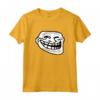 Meme Internet Troll Face Maglietta - Get your Troll on with this Classic Tee - Lightweight and Fun