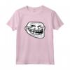Meme Internet Troll Face Maglietta - Get your Troll on with this Classic Tee - Lightweight and Fun